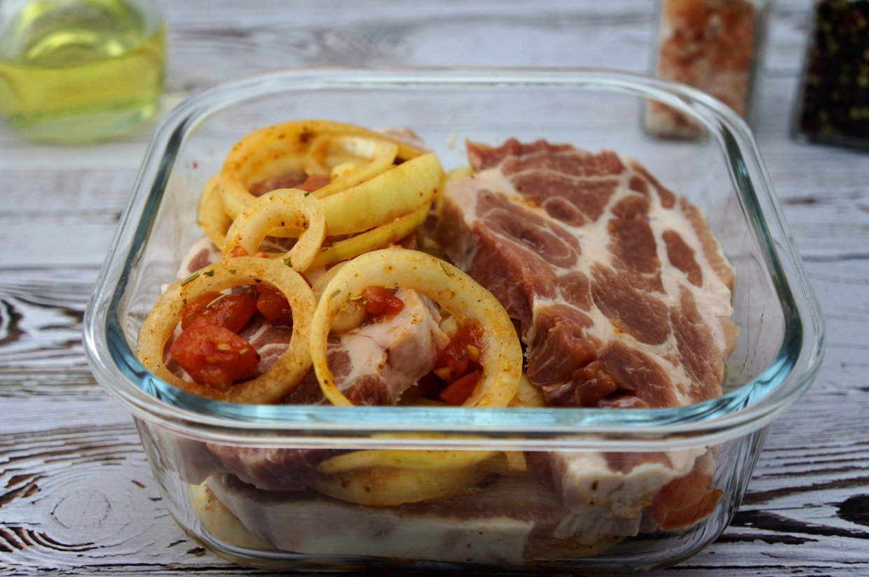 Маринад для шашлыка из свинины Маринад для шашлыка из свинины