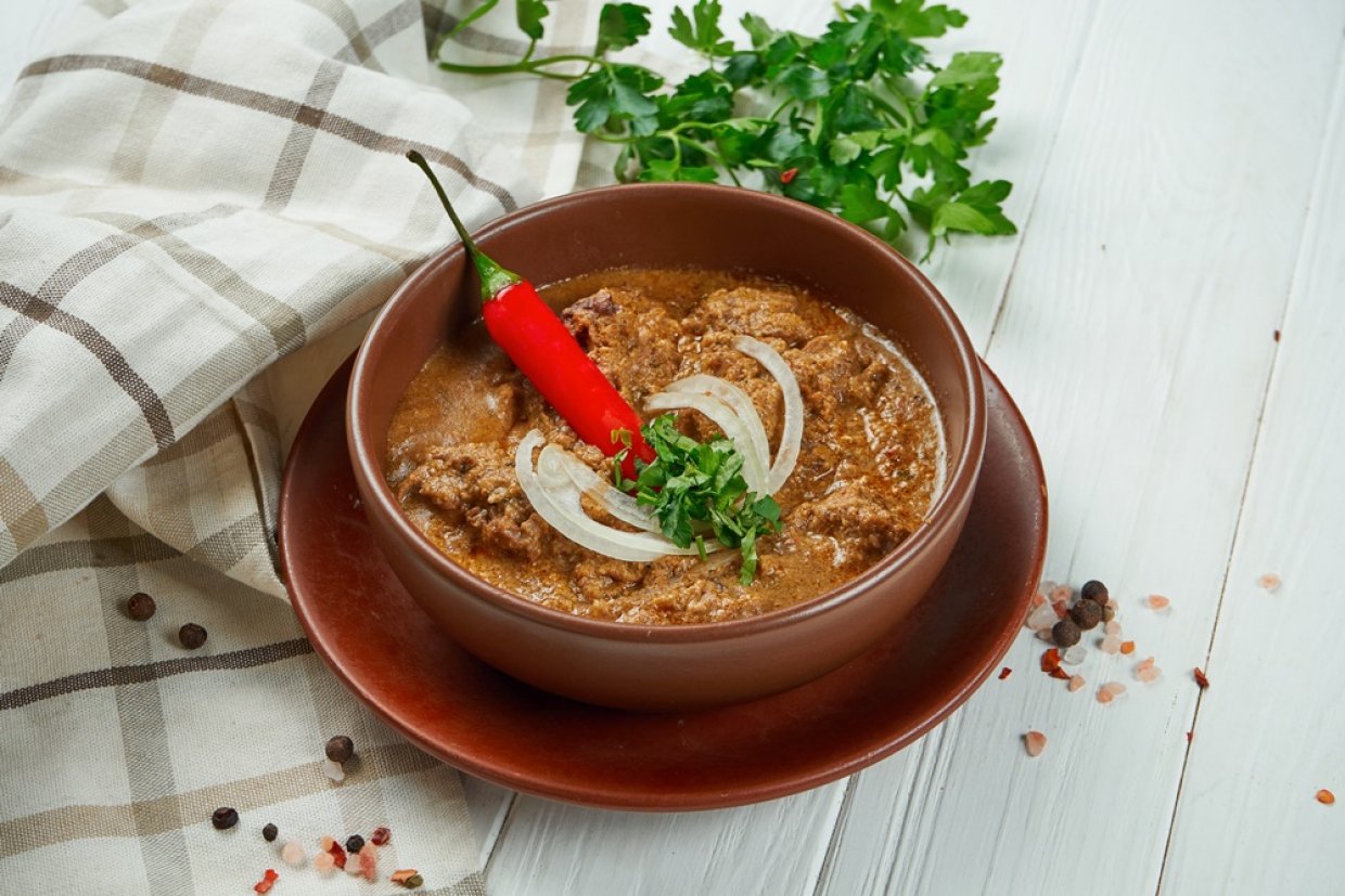 Харчо с грецкими орехами Харчо с грецкими орехами
