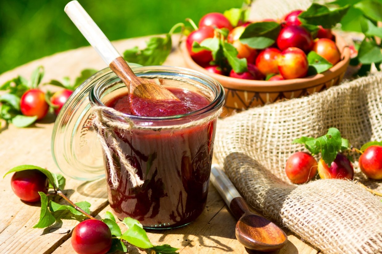 Варенье из красной алычи Варенье из красной алычи