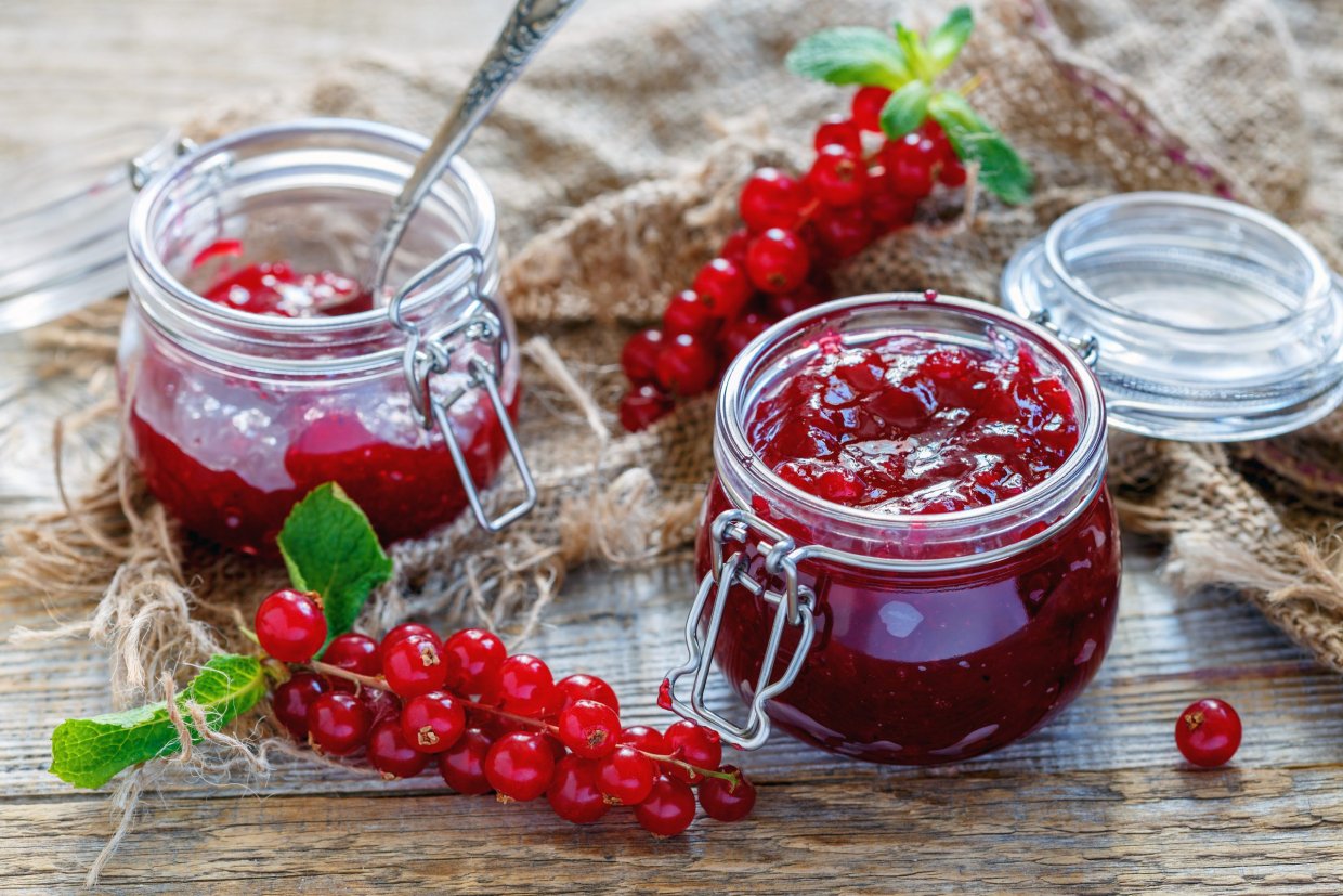 Джем из красной смородины