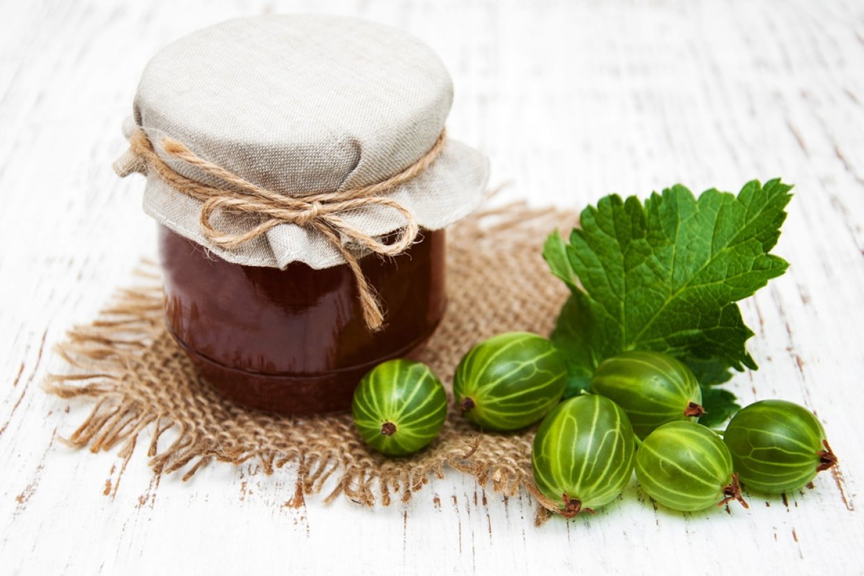 Варенье из крыжовника с ежевикой Варенье из крыжовника с ежевикой