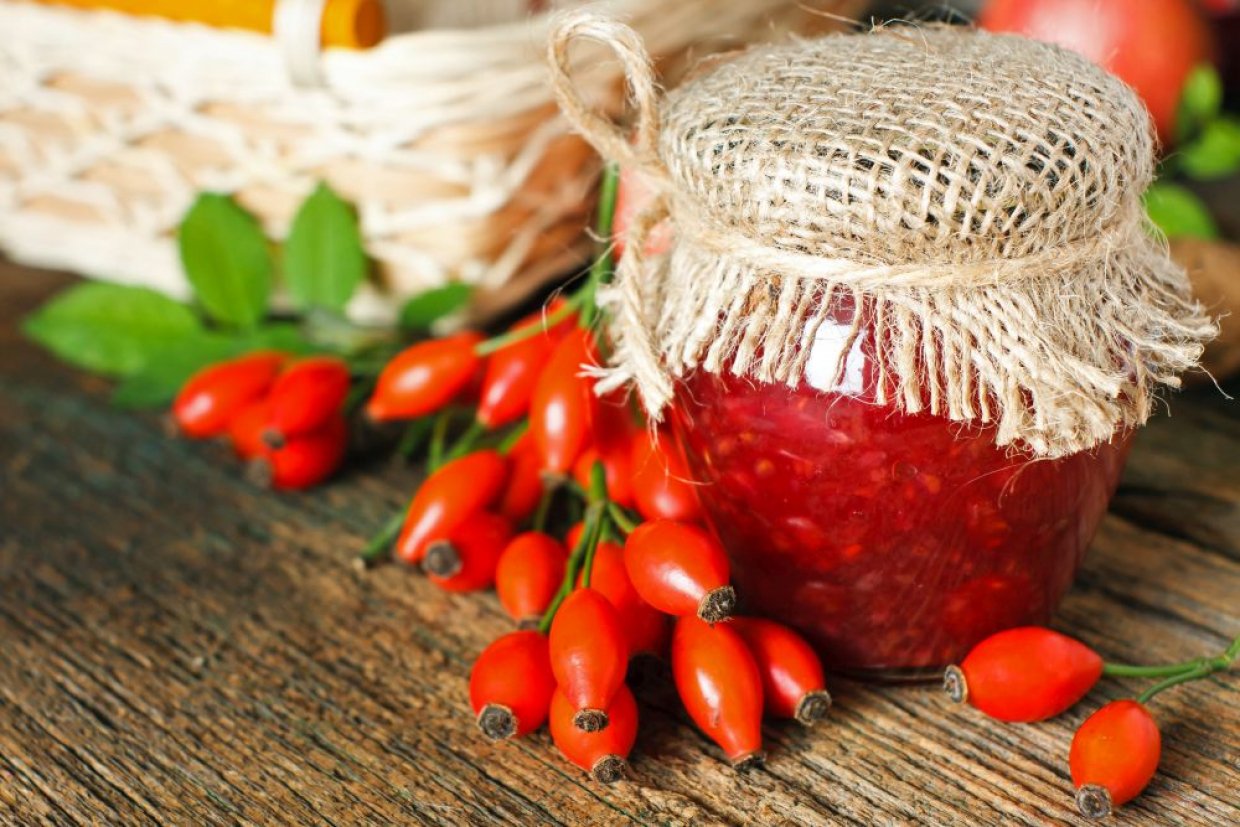 Варенье из шиповника с косточками Варенье из шиповника с косточками