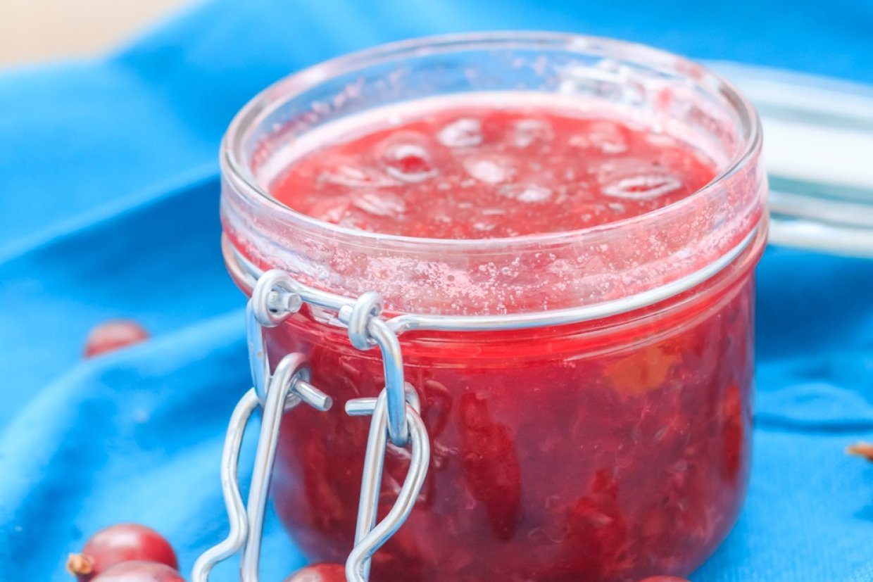 Джем из крыжовника с желфиксом Джем из крыжовника с желфиксом