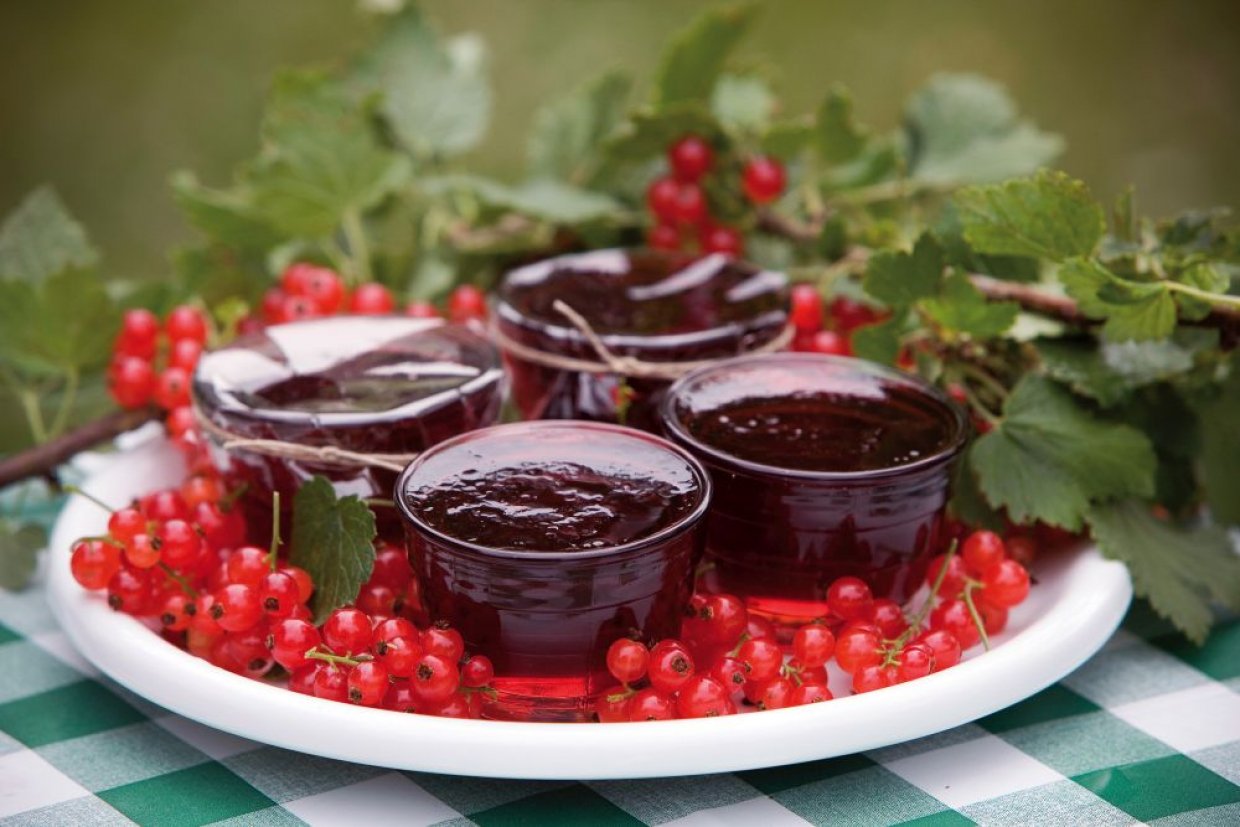 Конфитюр из красной смородины Конфитюр из красной смородины