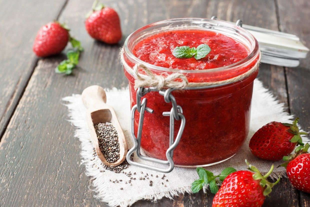 Варенье из клубники с бананом Варенье из клубники с бананом