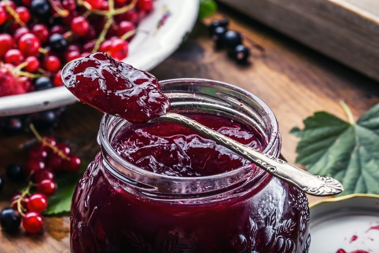 Варенье из черники и красной смородины Варенье из черники и красной смородины