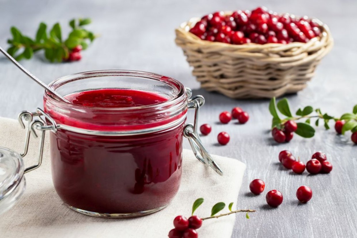Варенье из брусники без варки Варенье из брусники без варки
