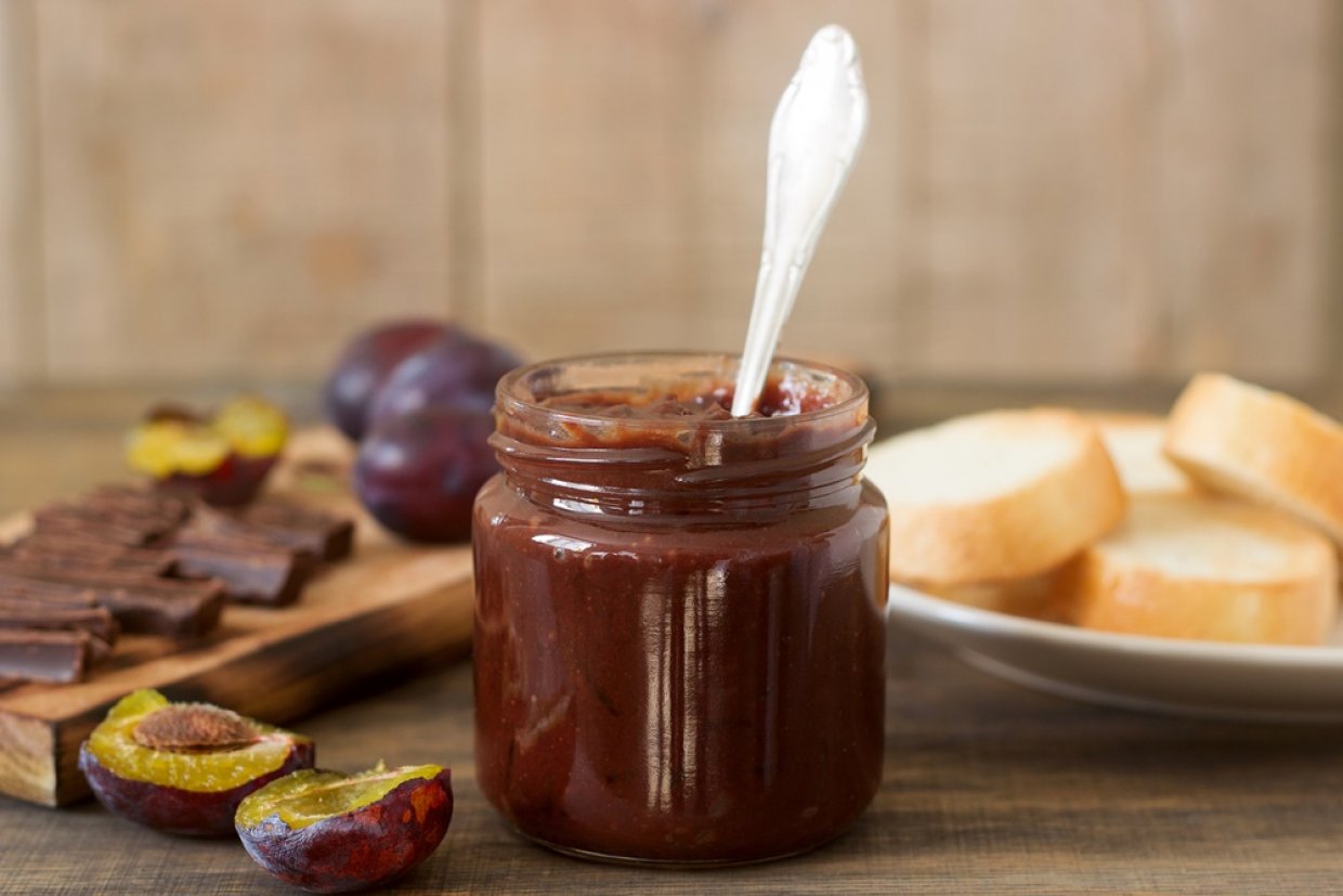 Джем из сливы с какао Джем из сливы с какао