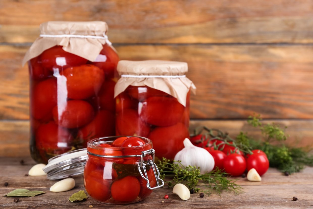 Маринованные помидоры на зиму Маринованные помидоры на зиму
