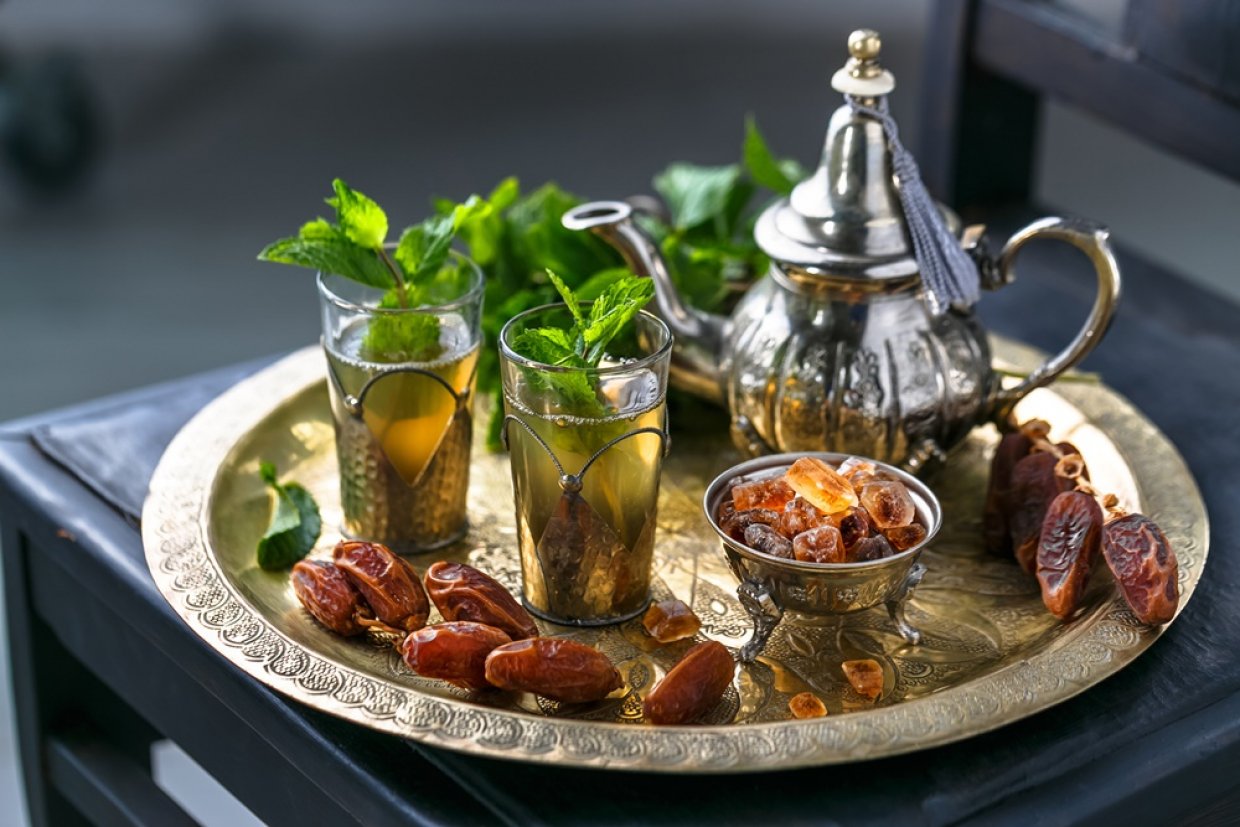 Марокканский чай с мятой