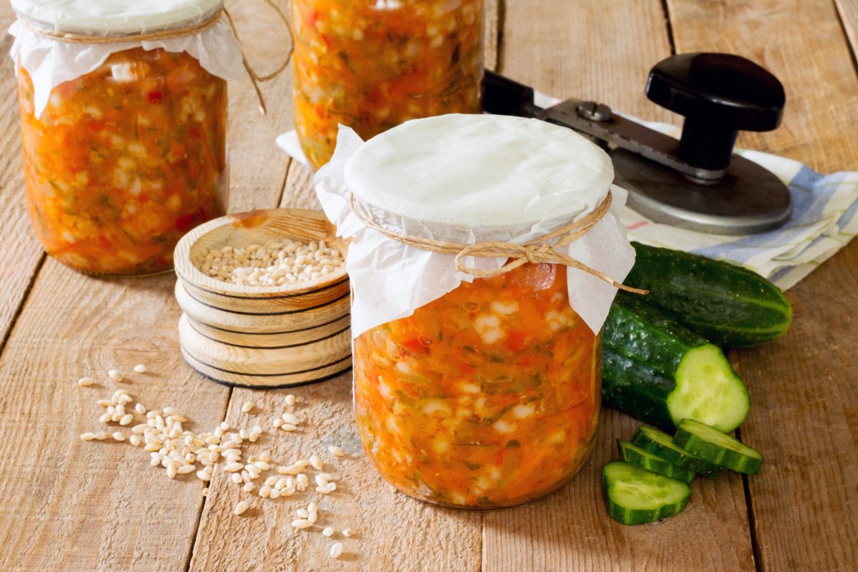 Рассольник с перловкой и солеными огурцами на зиму Рассольник с перловкой и солеными огурцами на зиму