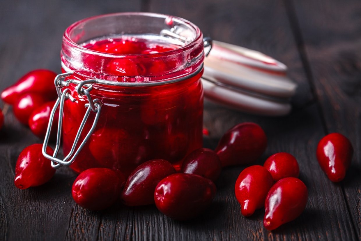 Варенье из кизила с апельсином