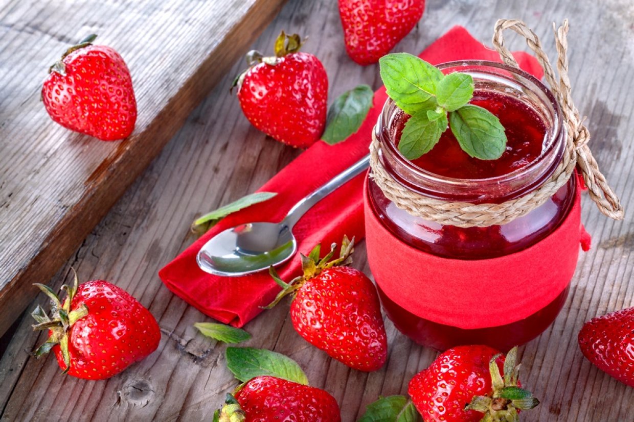 Клубничное варенье с лимоном Клубничное варенье с лимоном