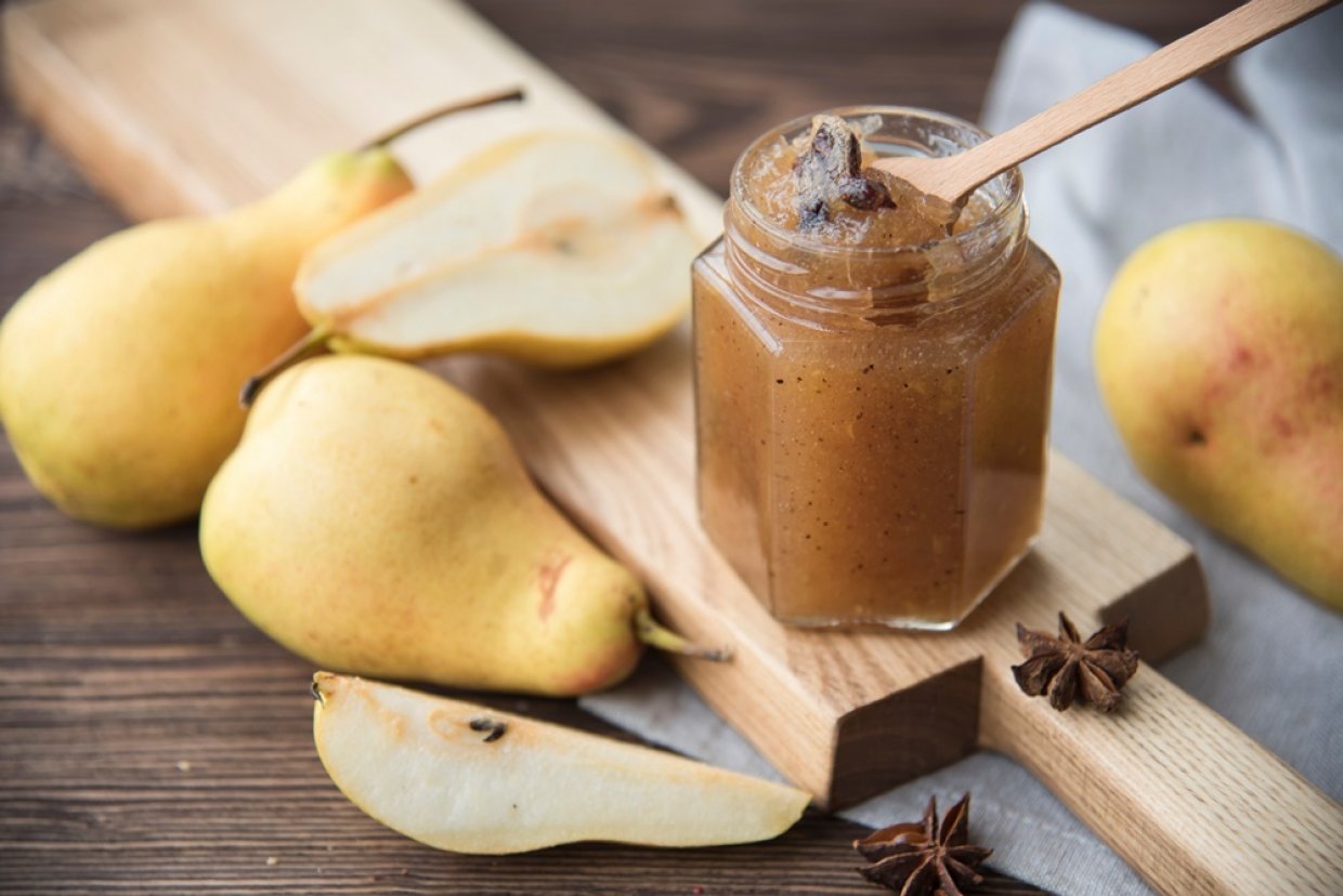 Варенье из груш с лимоном и корицей Варенье из груш с лимоном и корицей