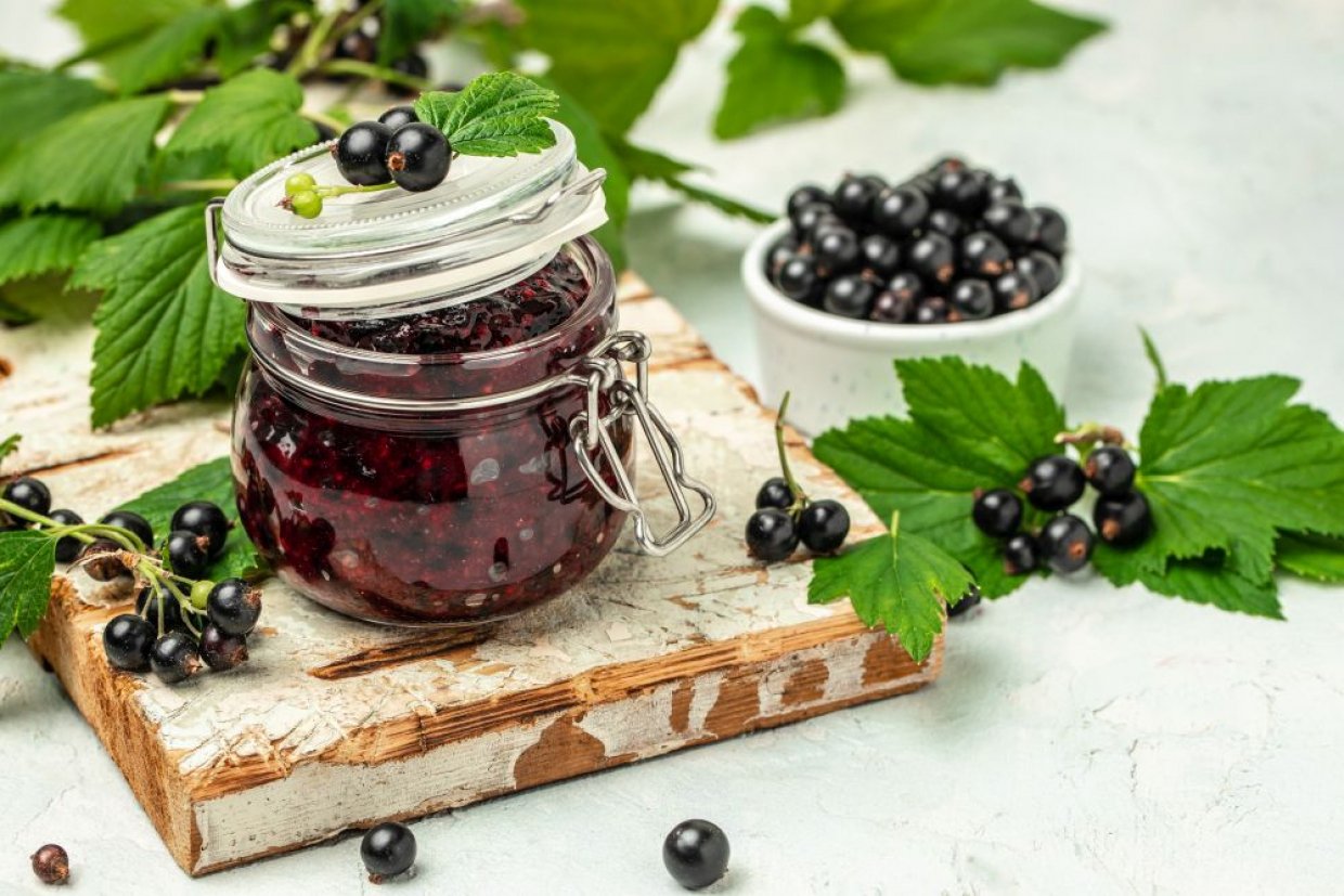 Конфитюр из черной смородины Конфитюр из черной смородины