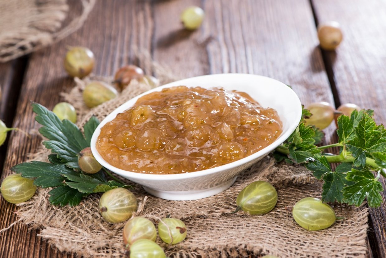 Варенье из крыжовника с желфиксом Варенье из крыжовника с желфиксом