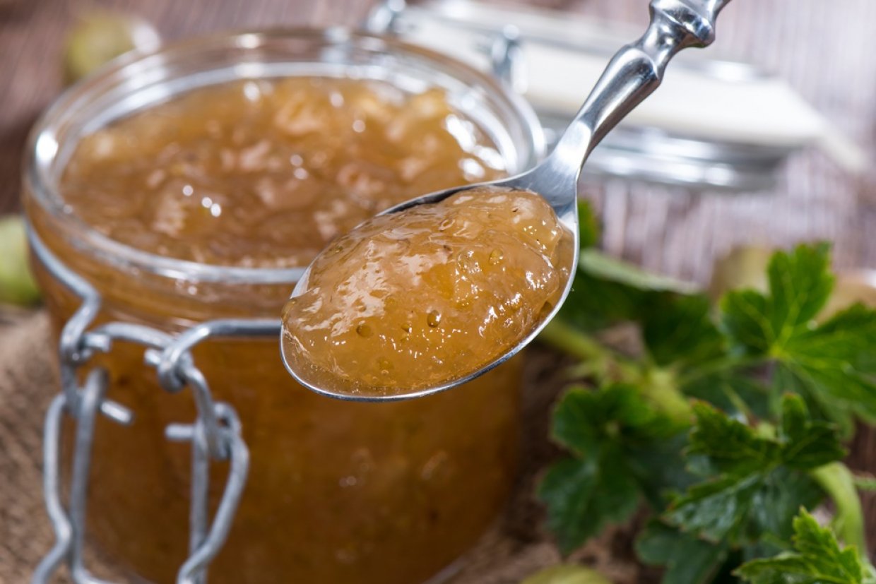 Желе из крыжовника с лимоном Желе из крыжовника с лимоном