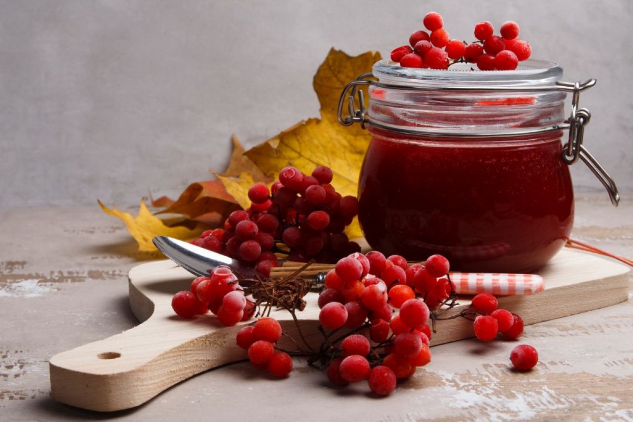 Варенье из красной калины