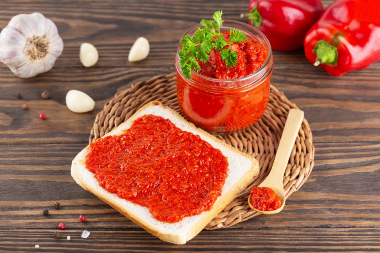 Икра из болгарского перца на зиму
