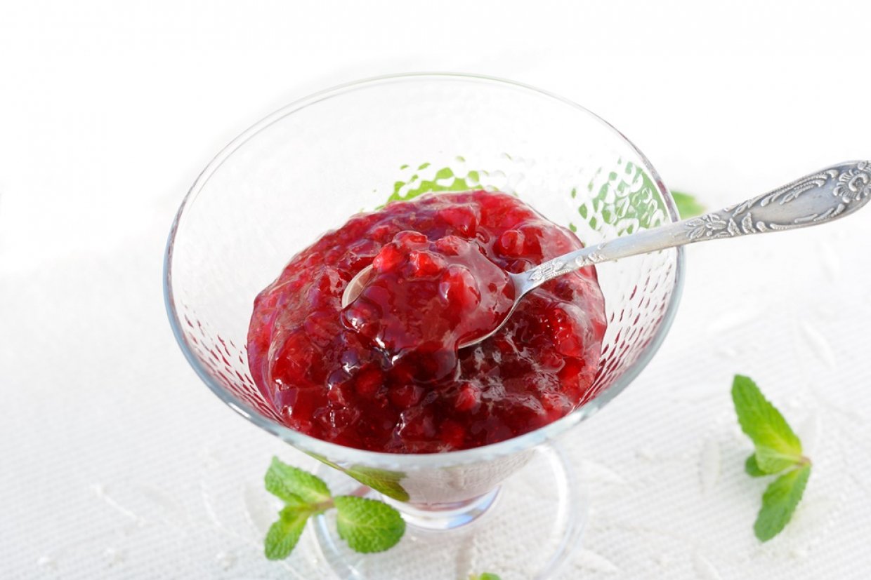 Желе из брусники Желе из брусники