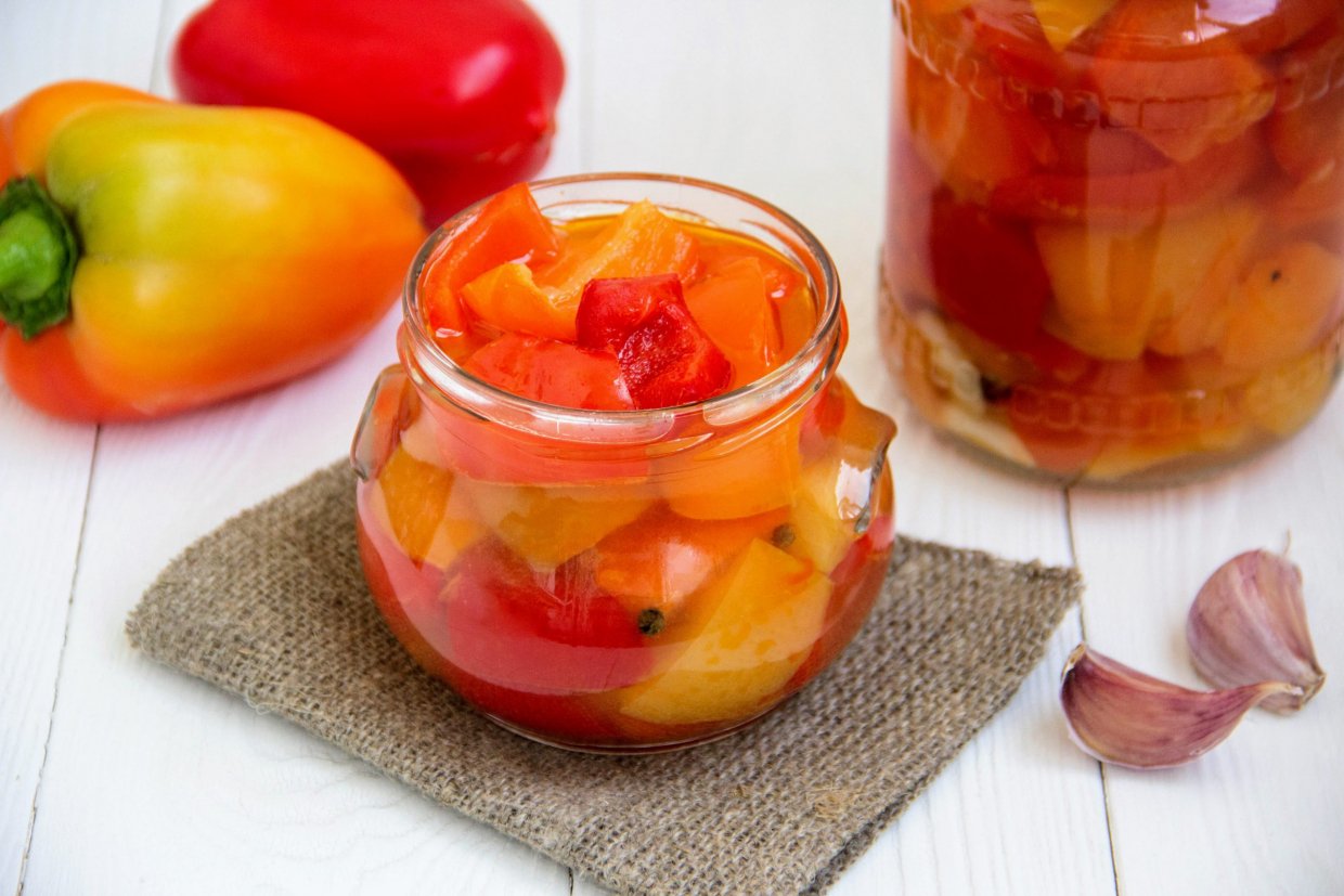 Маринованный перец с медом на зиму