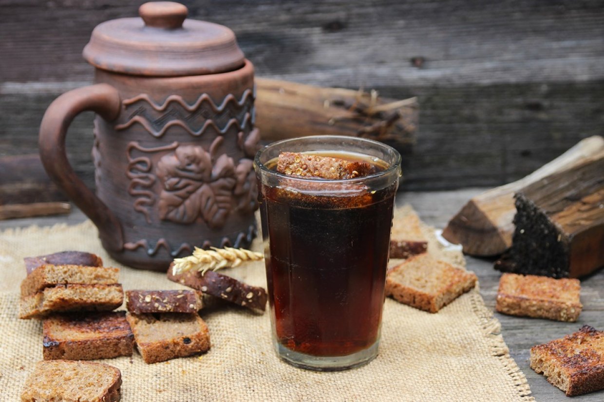 Квас без сахара и дрожжей Квас без сахара и дрожжей