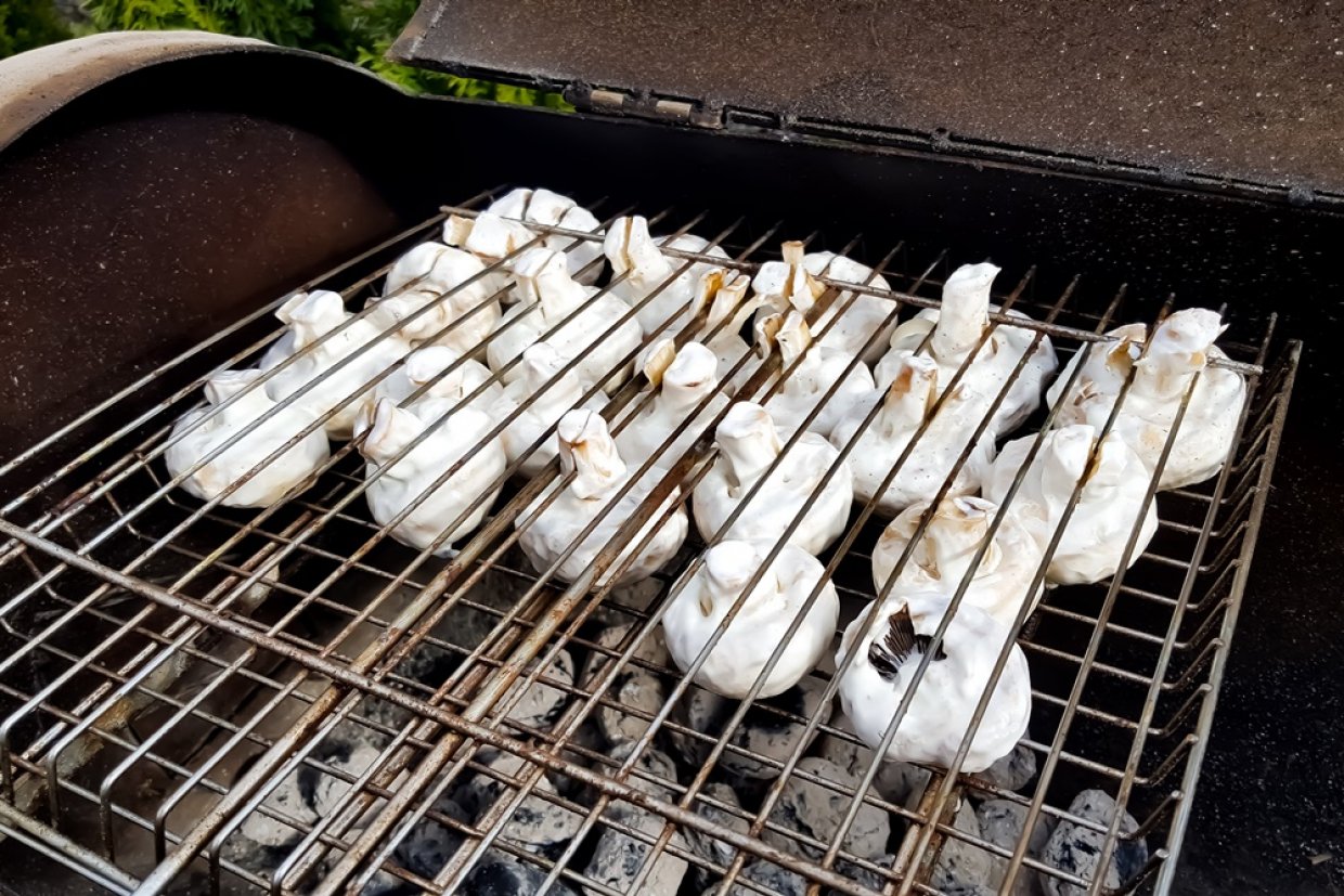 Маринад для шампиньонов на мангале со сметаной Маринад для шампиньонов на мангале со сметаной