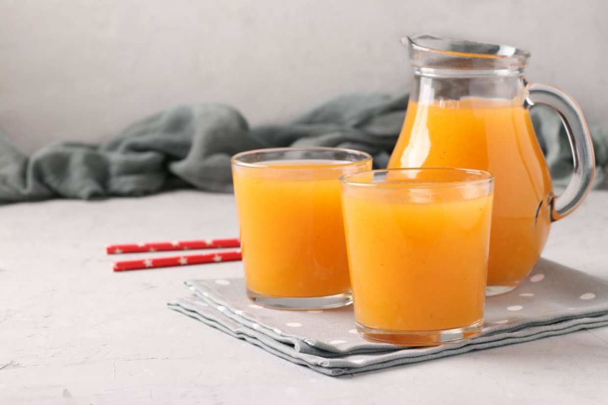 Компот из тыквы с апельсином и лимоном Компот из тыквы с апельсином и лимоном