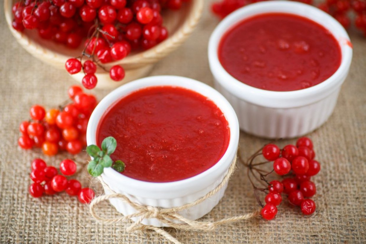 Соус из калины к мясу