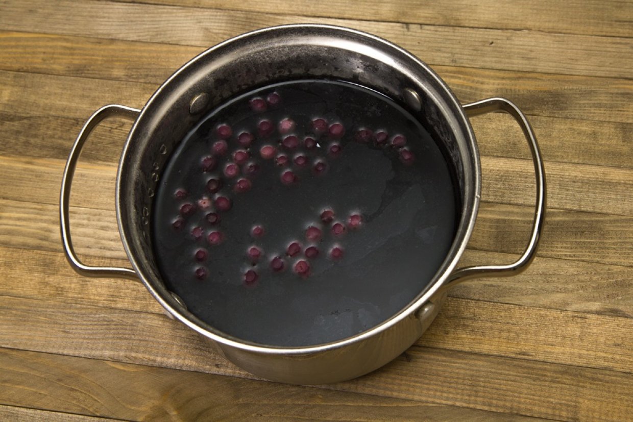 Компот из черники