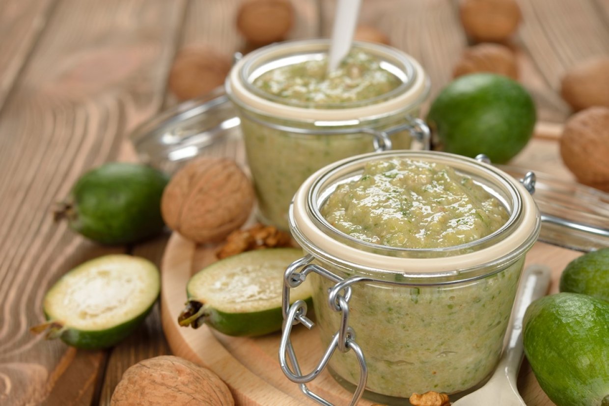 Соус из фейхоа к мясу Соус из фейхоа к мясу