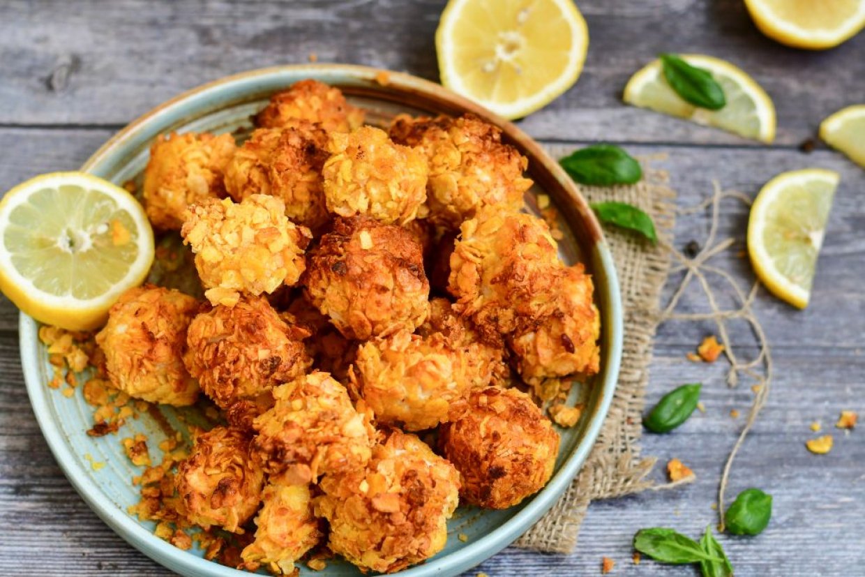Куриный попкорн Куриный попкорн