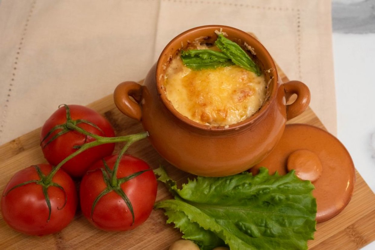 Овощной жульен Овощной жульен