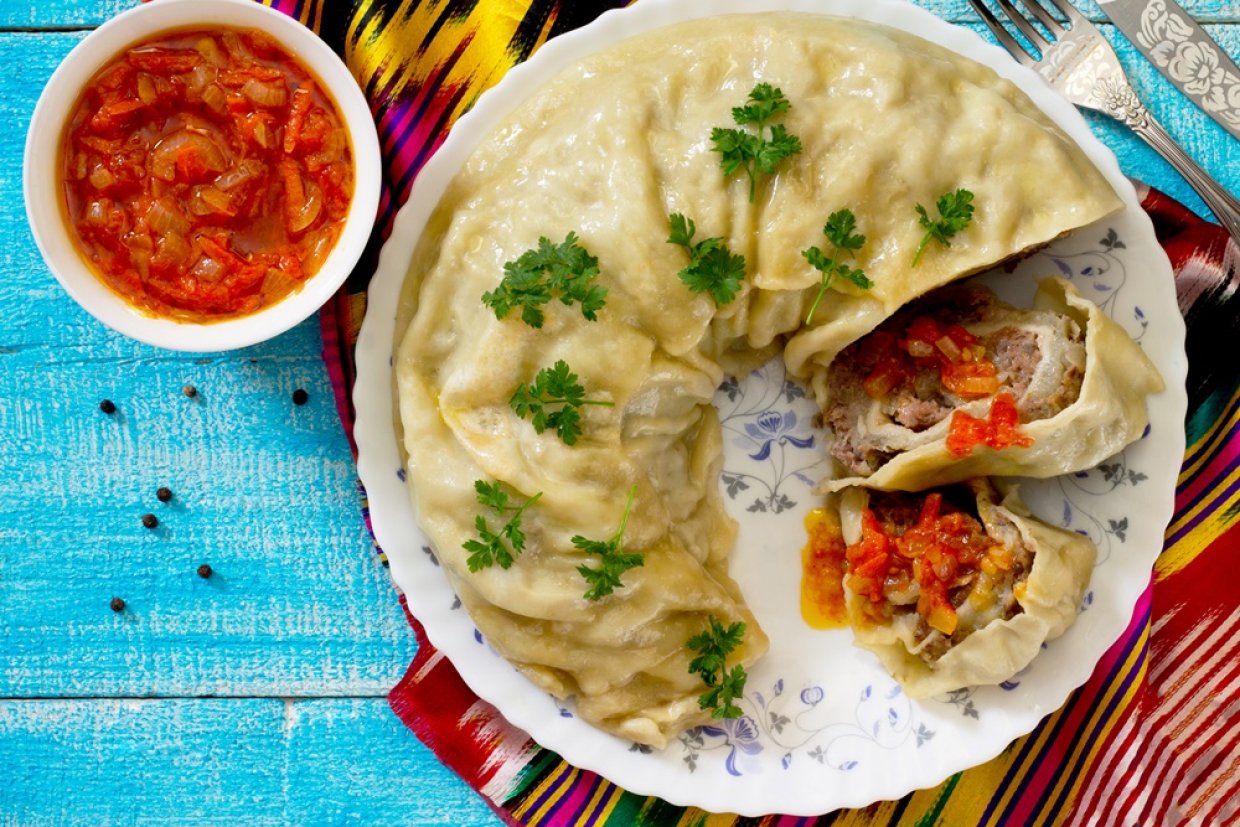 Рулет ханум с мясом и картошкой Рулет ханум с мясом и картошкой