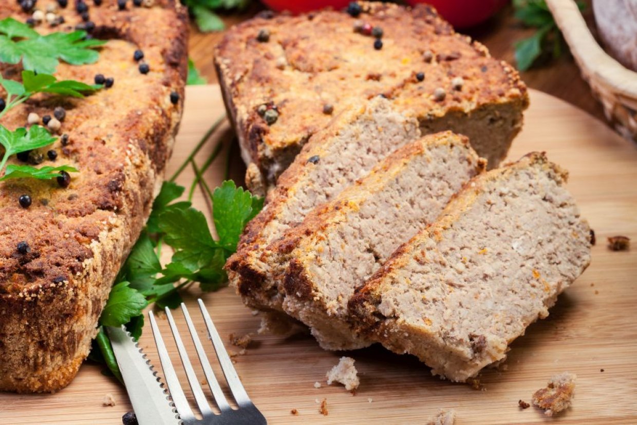 Запеченный паштет из куриной печени Запеченный паштет из куриной печени