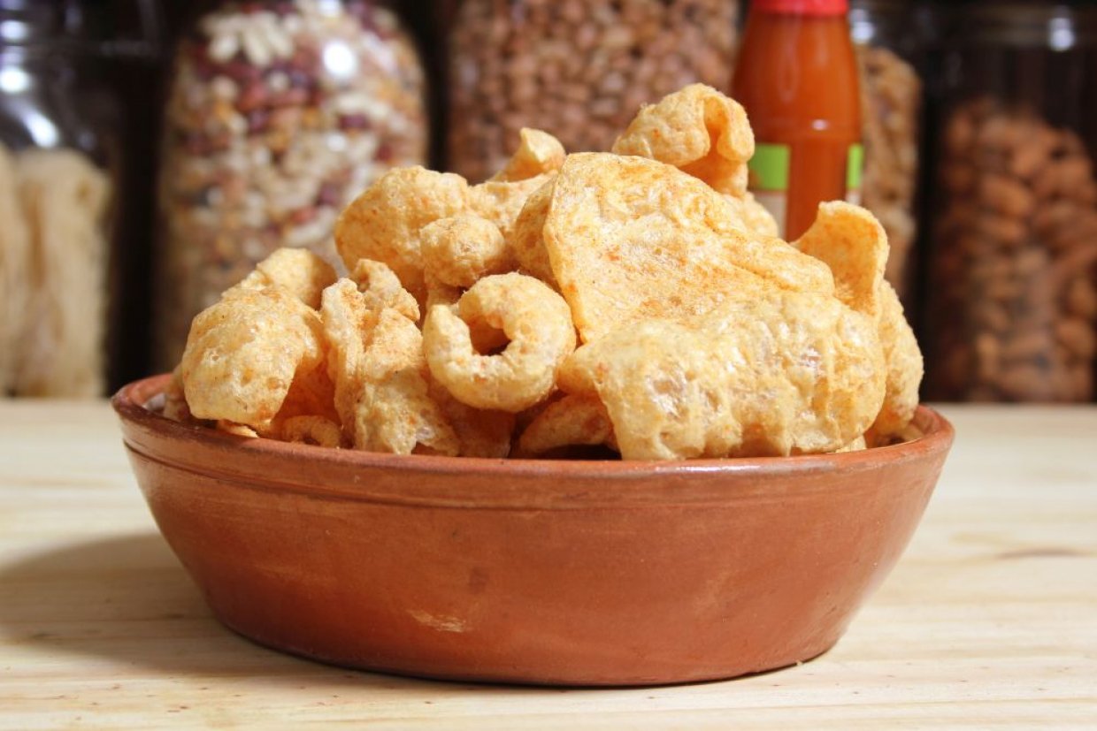 Чипсы из свиной шкурки Чипсы из свиной шкурки