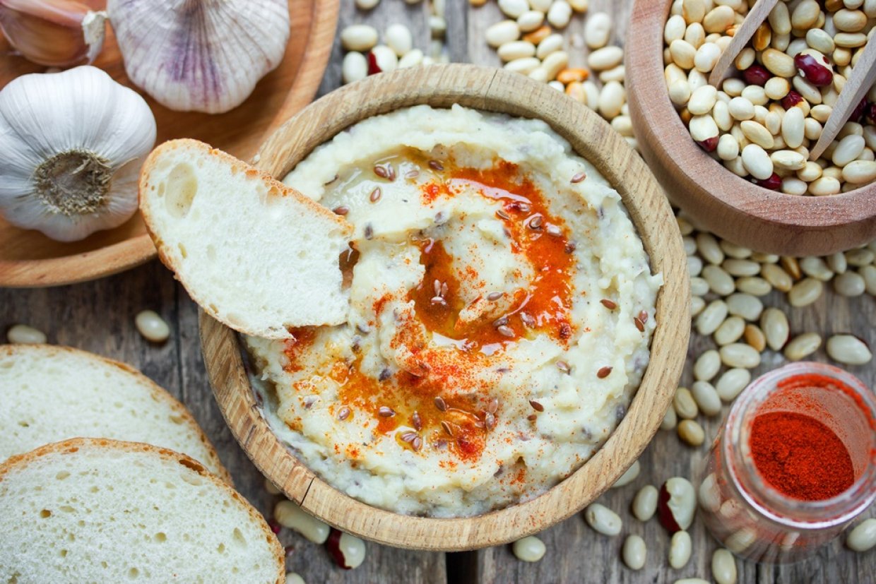 Хумус из белой фасоли Хумус из белой фасоли