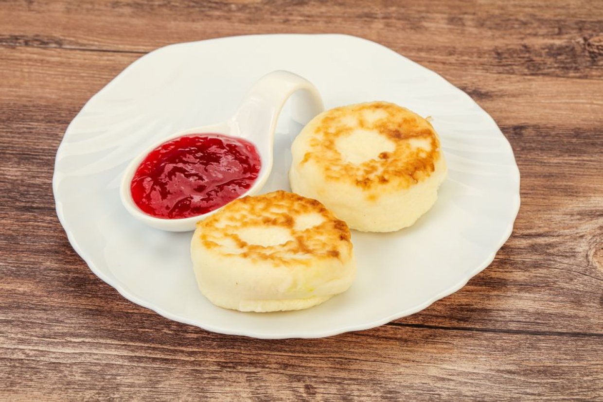 Сырники с рисовой мукой Сырники с рисовой мукой