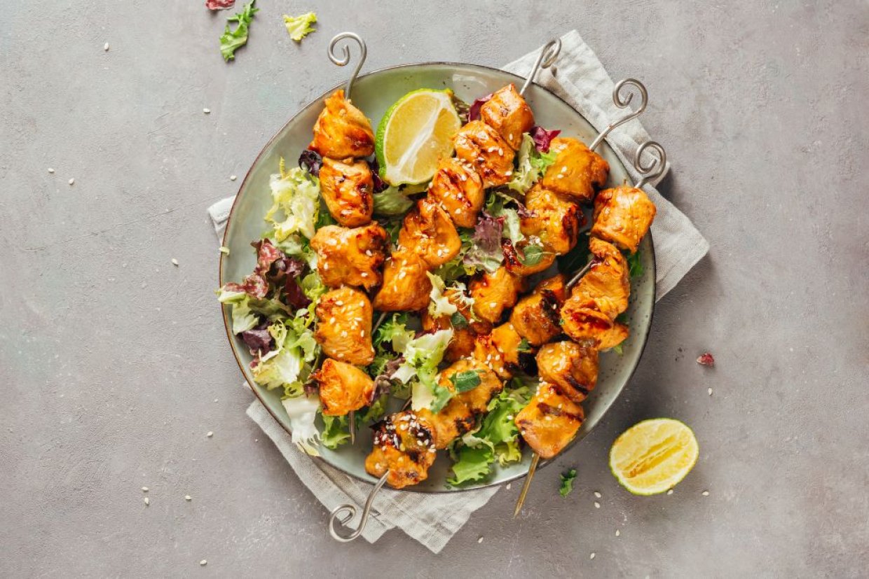 Шашлык из курицы на минералке Шашлык из курицы на минералке