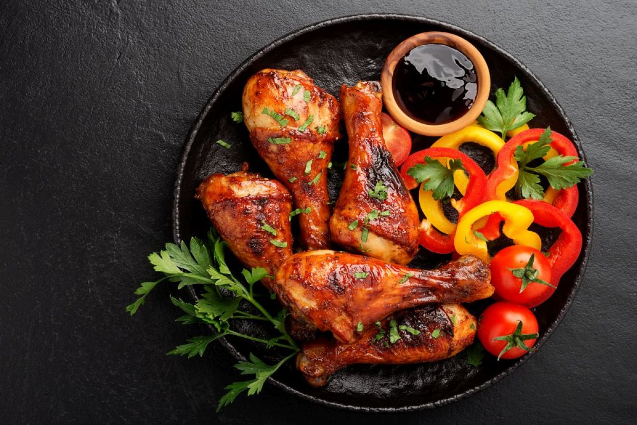 Шашлык из куриной голени Шашлык из куриной голени