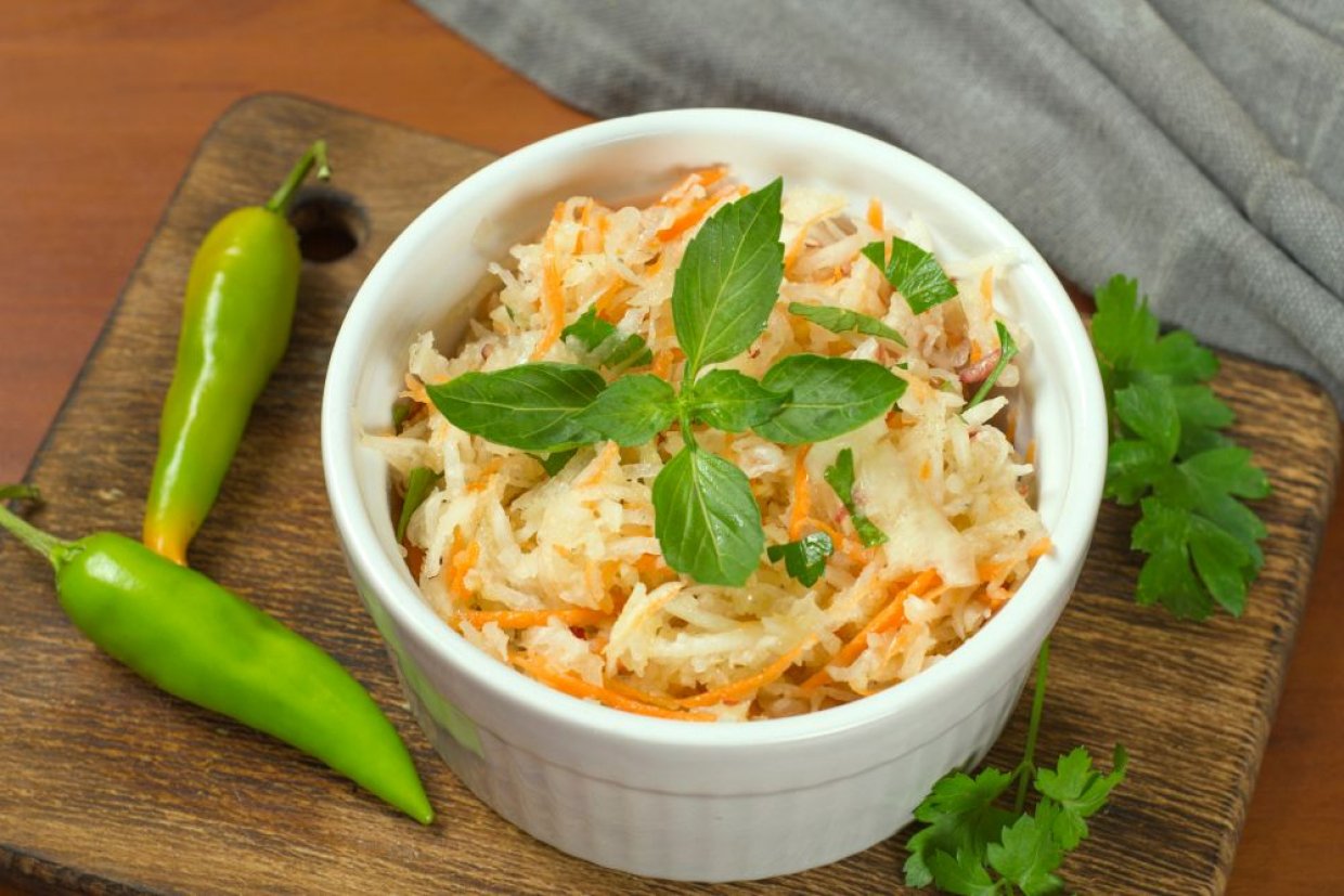 Редька по-корейски Редька по-корейски