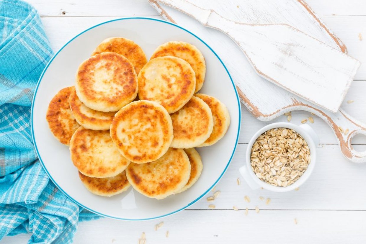 Сырники с овсянкой Сырники с овсянкой