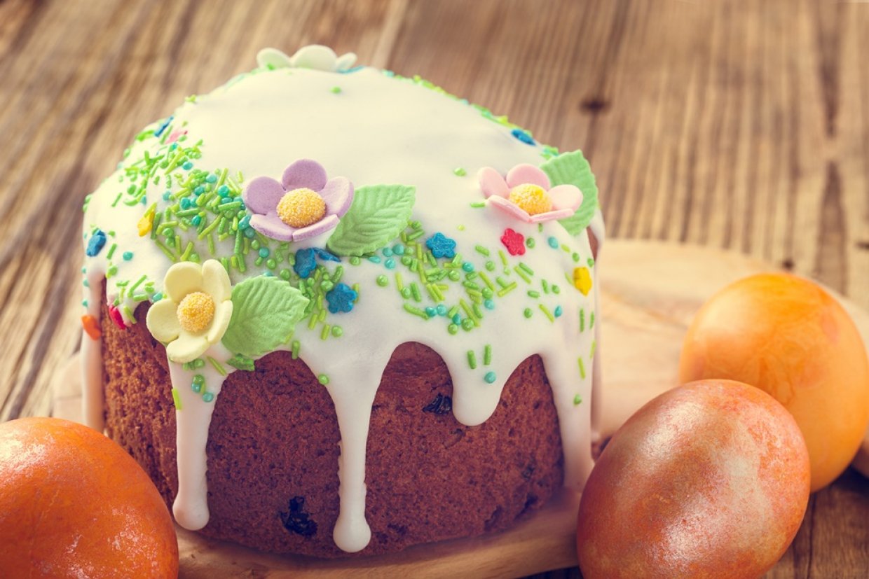 Глазурь для кулича из белого шоколада Глазурь для кулича из белого шоколада