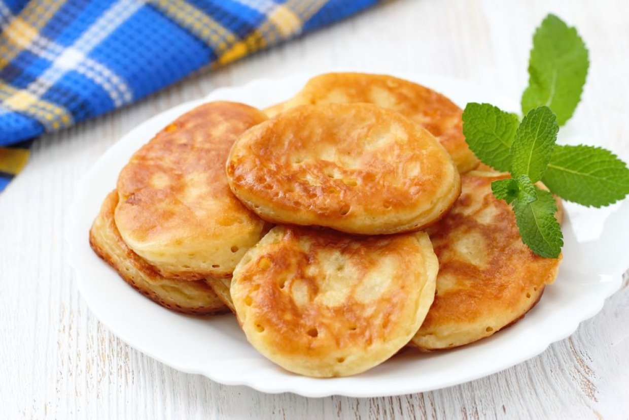 Оладьи на молоке с дрожжами Оладьи на молоке с дрожжами