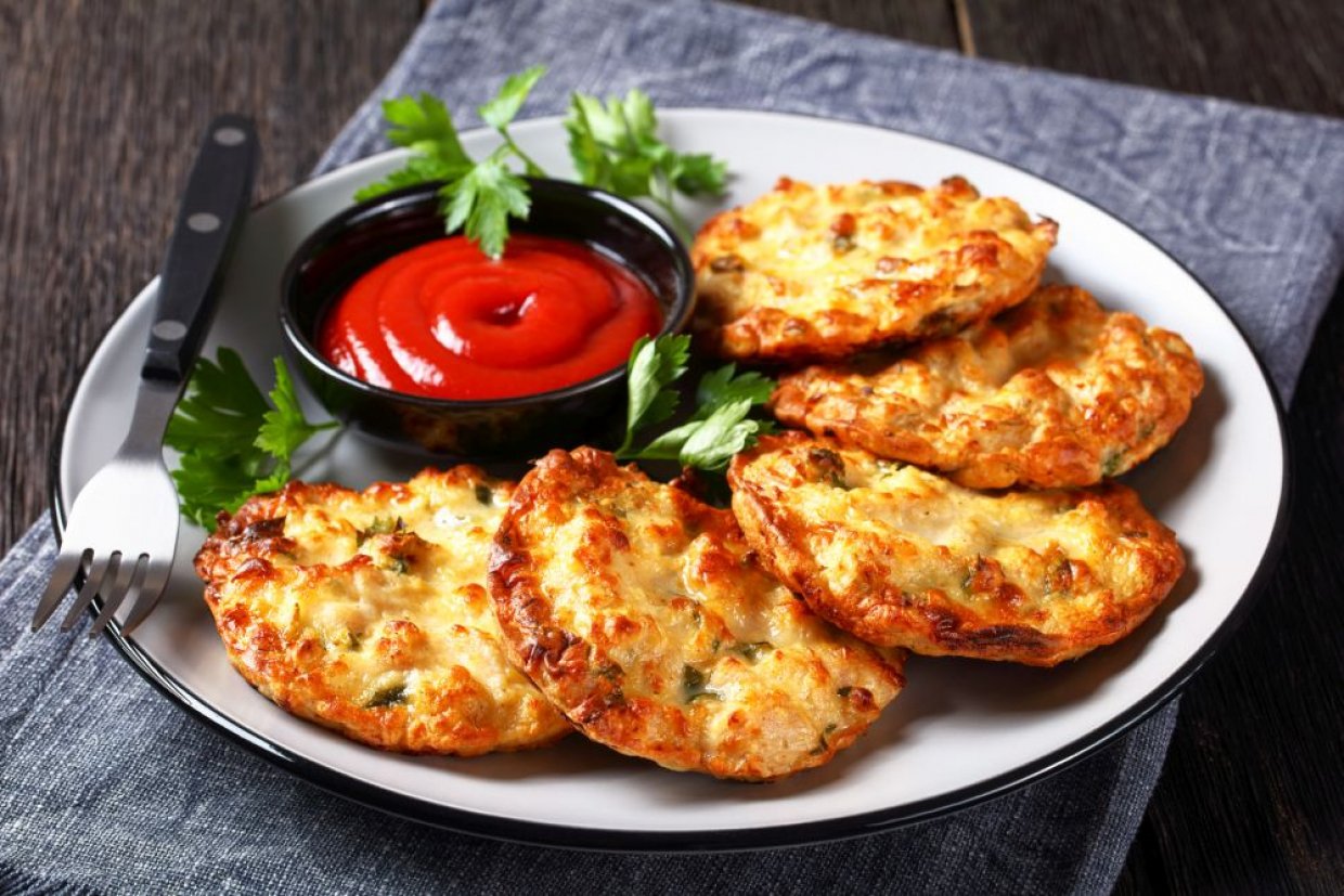 Куриные оладьи Куриные оладьи