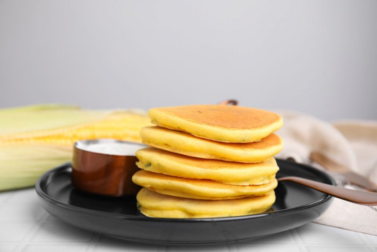 Кукурузные оладьи Кукурузные оладьи
