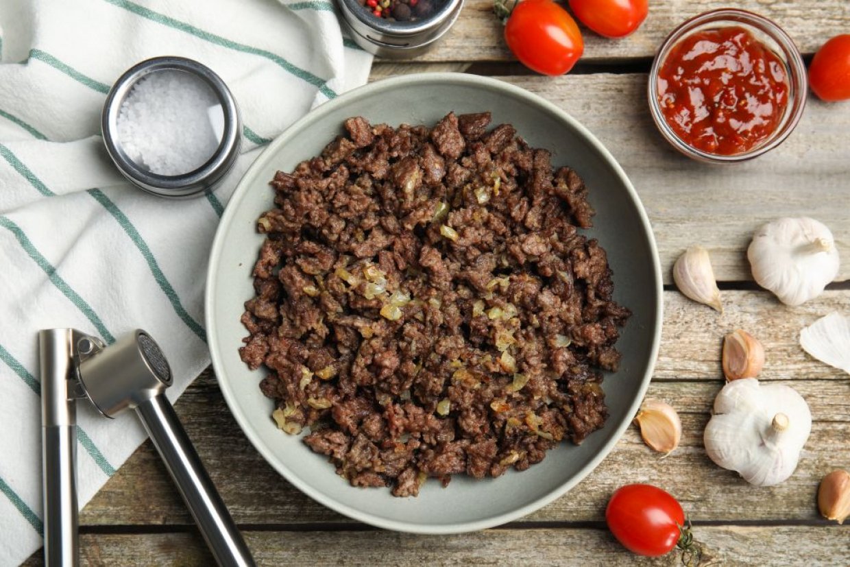Начинка для пирожков из мяса