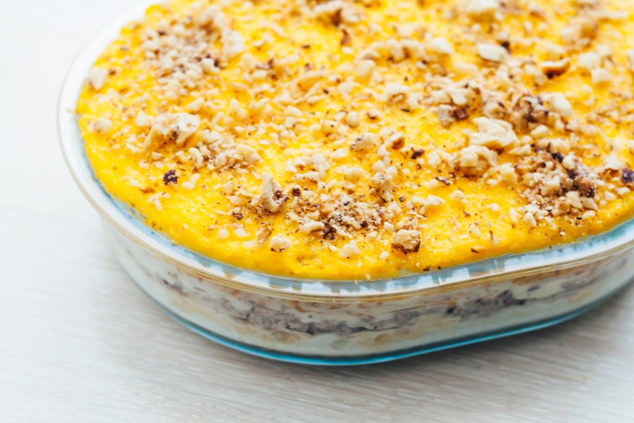 Салат Мужские грезы с курицей