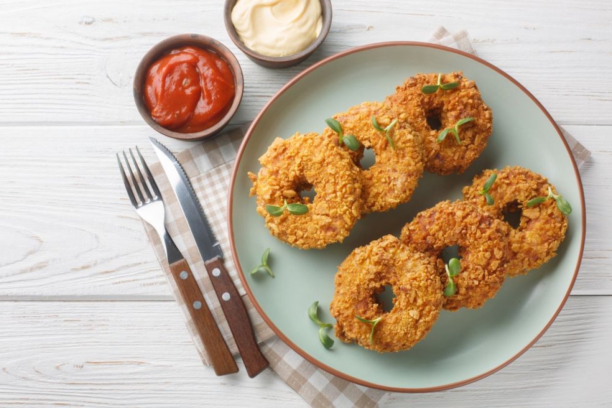 Куриные пончики Куриные пончики