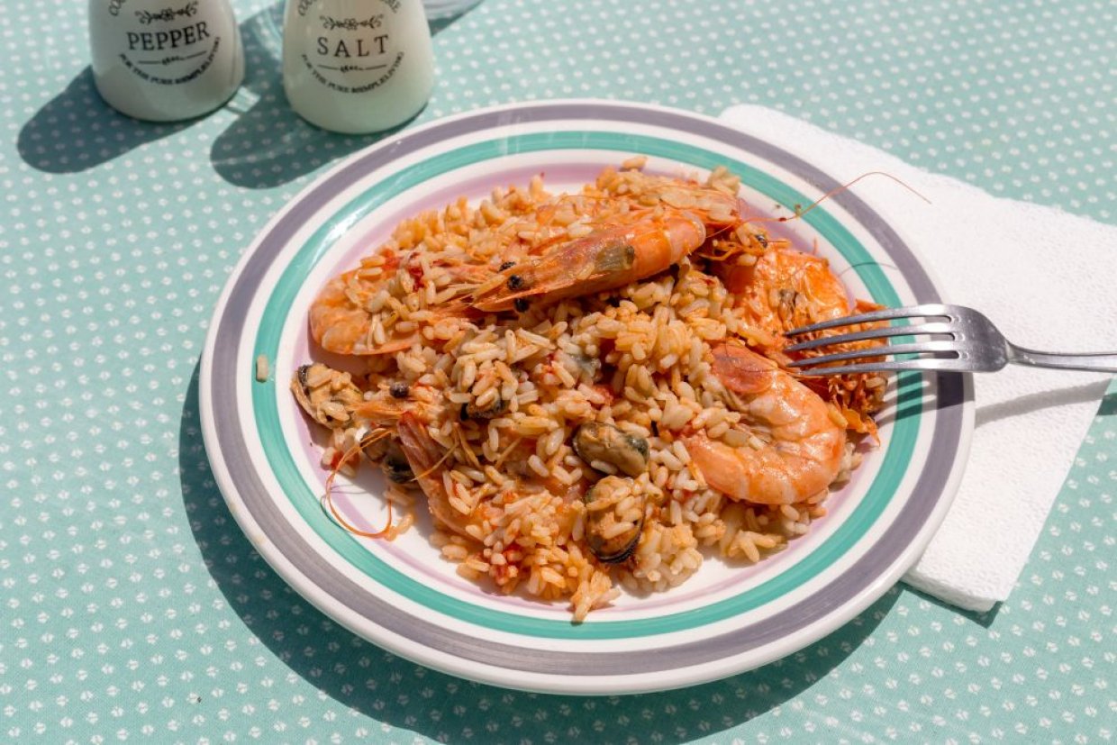 Плов с морепродуктами Плов с морепродуктами